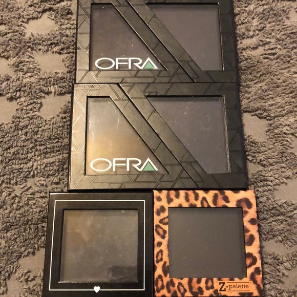 Other - Lot of 4 empty magnetic palettes